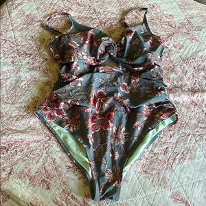 Free Floral One-Piece Swimsuit